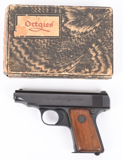 OUTSTANDING ORTGIES .25 VEST POCKET AUTO IN BOX