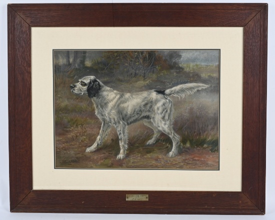 FRAMED 1898 E. H. OSTHAUS DUPONT LITHO