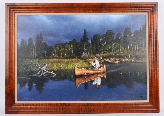 2003 ROBERT GRIFFING 64/125 SIGNED GICLEE CANVAS