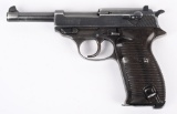 WW2 GERMAN AC41 CODE P-38 9MM PISTOL