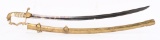 1820's EAGLE HEAD ARTILLERY OFFICERS SWORD