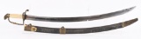 FINE 5 BALL EAGLE HEAD ARTILLERY OFFICERS SWORD