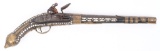 EARLY ELABORATE BALKAN FLINTLOCK BELT PISTOL