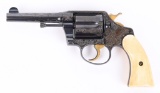 ENGRAVED COLT POLICE POSITIVE SPECIAL 32-20 WCF