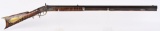 INDIANA HALFSTOCK PERCUSSION RIFLE BY JOHN YOUNG