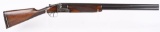 ENGRAVED BELGIAN J. CANON O/U 12 GAUGE SHOTGUN