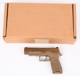 DOCUMENTED US ARMY SIG SAUER M17 SEMI-AUTO PISTOL
