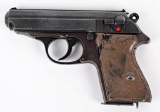 WW2 WALTHER PPK 7.65 PISTOL WITH NAZI INSPECTIONS