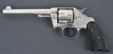 HIGH CONDITION COLT NEW ARMY NAVY NICKEL REVOLVER