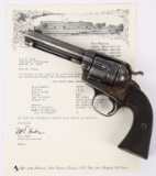 DOCUMENTED COLT BISLEY 38-40 CALIBER REVOLVER