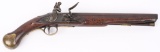 FINE ANTIQUE BRITISH LONG SEA SERVICE PISTOL