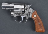 ENGRAVED SMITH & WESSON MODEL 60 REVOLVER