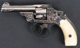 ENGRAVED SMITH & WESSON .32 NEW DEPARTURE REVOLVER