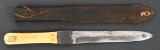 CIVIL WAR GEORGE WOLSTENHOLM IXL CARVED DAGGER