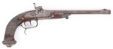 CONTRINER MARKED BELGIAN PERCUSSION TARGET PISTOL