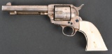 MASTER ENGRAVED SILVER PLATE 1ST GEN COLT SAA