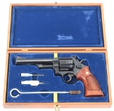 SMITH & WESSON MODEL 57 WITH FACTORY WOOD CASE