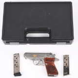 ENGRAVED WALTHER PPK/S FEDERAL EAGLE WITH CASE