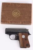 BOXED COLT SEMI AUTO POCKET PISTOL