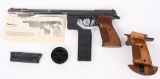 PRE WW2 GERMAN WALTHER 1936 OLYMPIA .22LR PISTOL