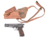 WW2 GERMAN OCCUPATION FN HI-POWER 9MM LUGER