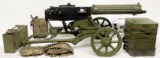 FINNISH CAPTURED RUSSIAN 1910 MAXIM DISPLAY GUN