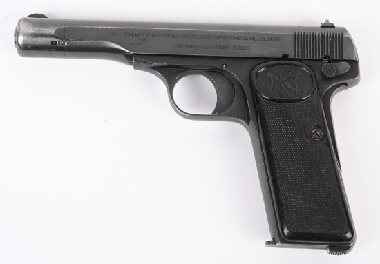 WW2 GERMAN INSPECTED FN MODEL 1922 7.65 ACP PISTOL