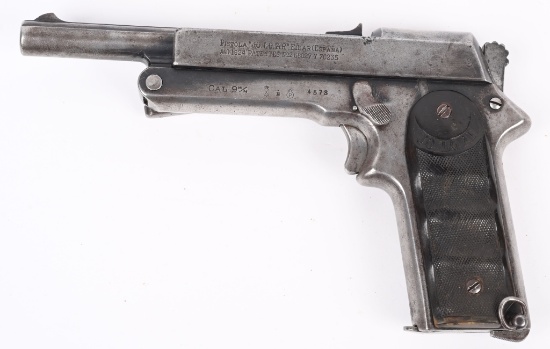 EARLY SPANISH JO.LO.AR 9MM LARGO PISTOL