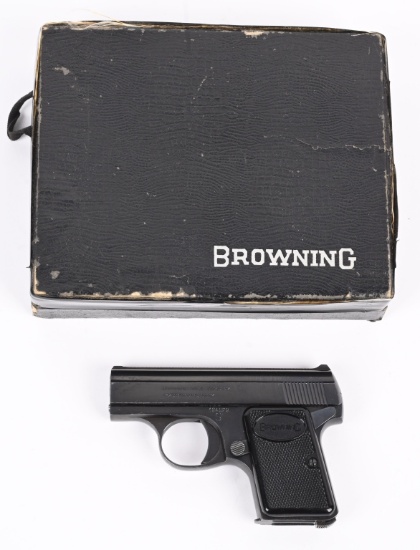 BABY BROWNING POCKET 25 PISTOL WITH BOX