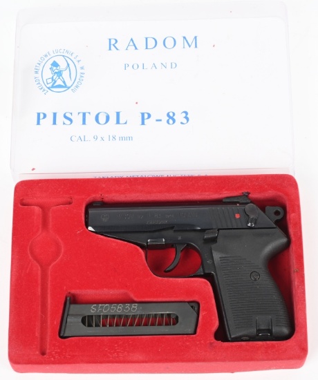 SCARCE COMMERICAL POLISH RADOM P-83 WANAD
