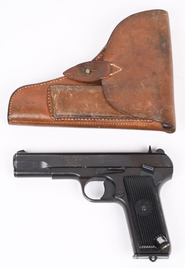 YUGOSLAVIAN M57 TOKAREV SEMI AUTO PISTOL WITH RIG