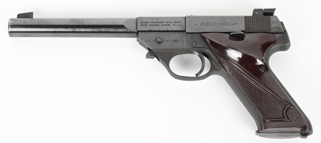 【HI FI FNK】Noble Standard Top HIGH STANDARD FIELD KING SEMI AUTO .22 PISTOL | Proxibid