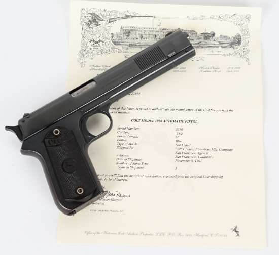 COLT MODEL 1900 SEMI AUTO PISTOL