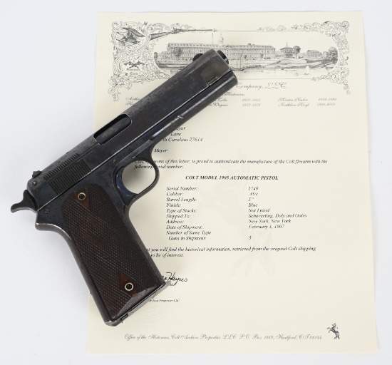 COLT MODEL 1905 SEMI AUTO PISTOL