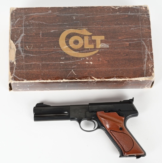 MINT COLT MATCH TARGET .22LR WITH BOX
