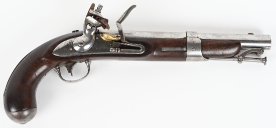 MODEL 1826 SIMEON NORTH NAVY FLINTLOCK PISTOL