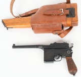 CHINESE SHANSEI 9MM C96 BROOMHANDLE COPY W/ STOCK