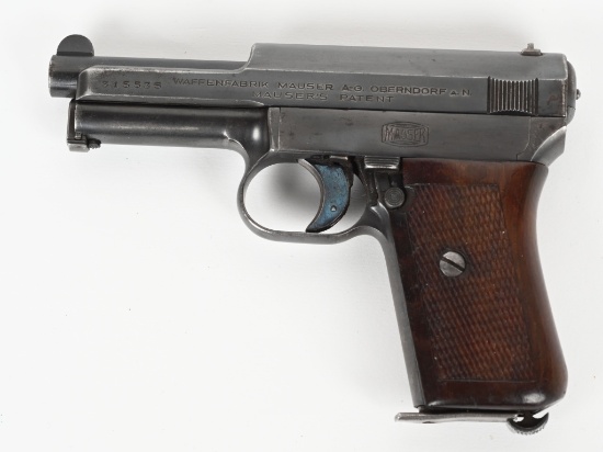 INTERWAR MAUSER MODEL 1914 SEMI AUTO PISTOL