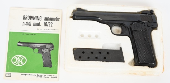 FN MODEL 10/22 SEMI AUTO PISTOL IN .32 ACP