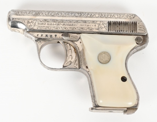 FACTORY ENGRAVED RINO GALESI RIGARMI PISTOL