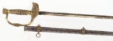 MODEL 1860 SONS OF UNION VETERANS STAFF SWORD