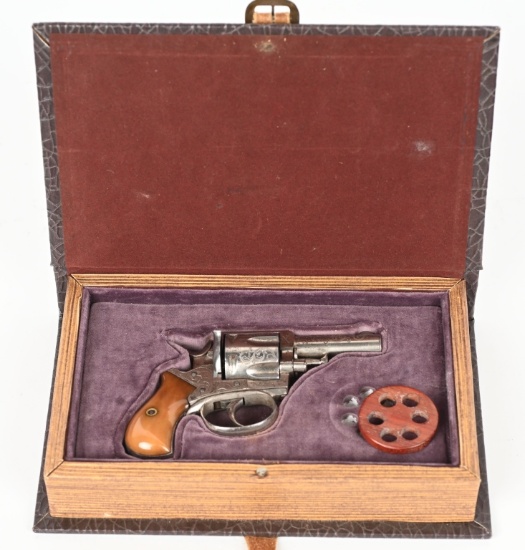 BRITISH BULLDOG REVOLVER WITH CAPTURE PAPERS