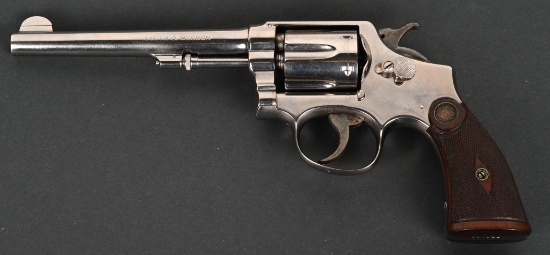 PRE WAR SMITH & WESSON HAND EJECTOR REVOLVER
