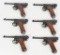RARE SET OF 6 JAPANESE TYPE 14 PISTOLS 1945 DATED