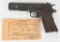 COLT MODEL OF 1911 U.S. ARMY MADE 1919 45 ACP.