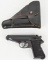 WALTHER PP WITH HOLSTER 9MM KURTZ / .380 ACP