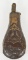 CIVIL WAR REMINGTON DOG MOTIF POWDER FLASK
