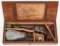 CASED COLT 1849 POCKET MODEL REVOLVER