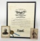 NAMED GENERAL THOMAS WILSON ALBUMEN DOCUMENT LOT