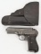 CZ FNH MODEL 27 7.65 MM NAZI MARKED W/ HOLSTER